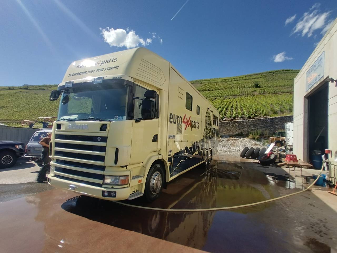 Scania L144 6x2 400cv 