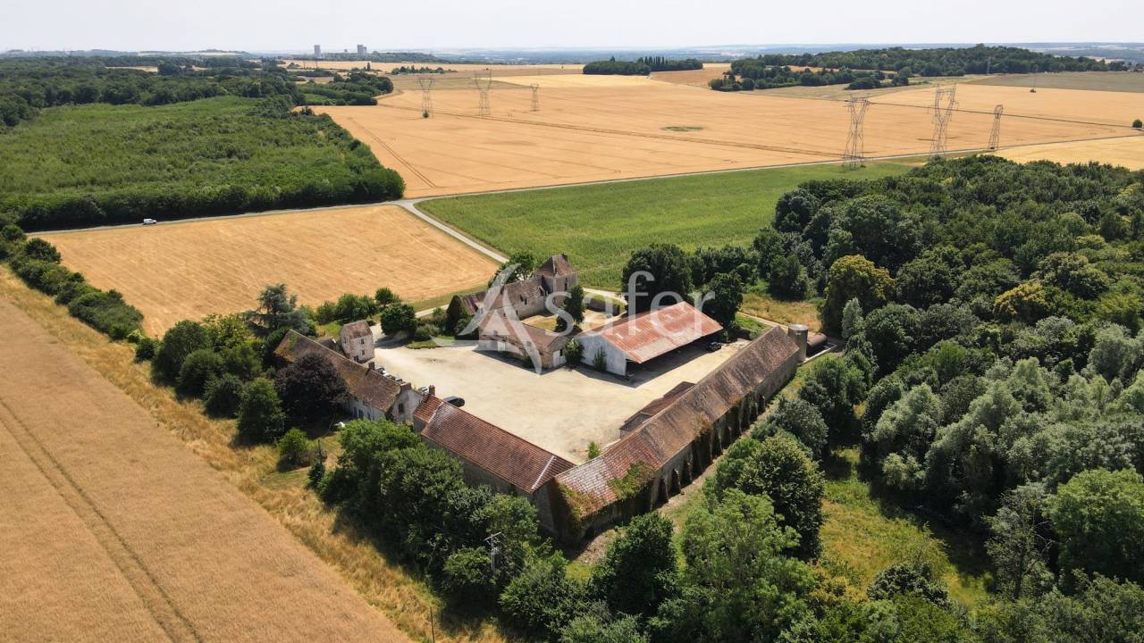 Propriété agricole 445ha avec bâti