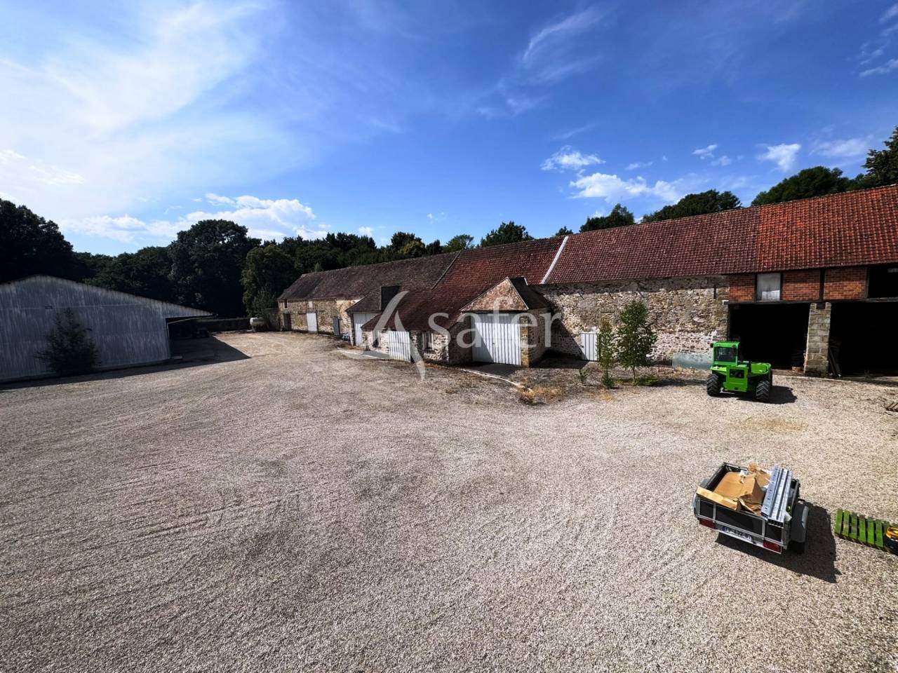 Propriété agricole 445ha avec bâti