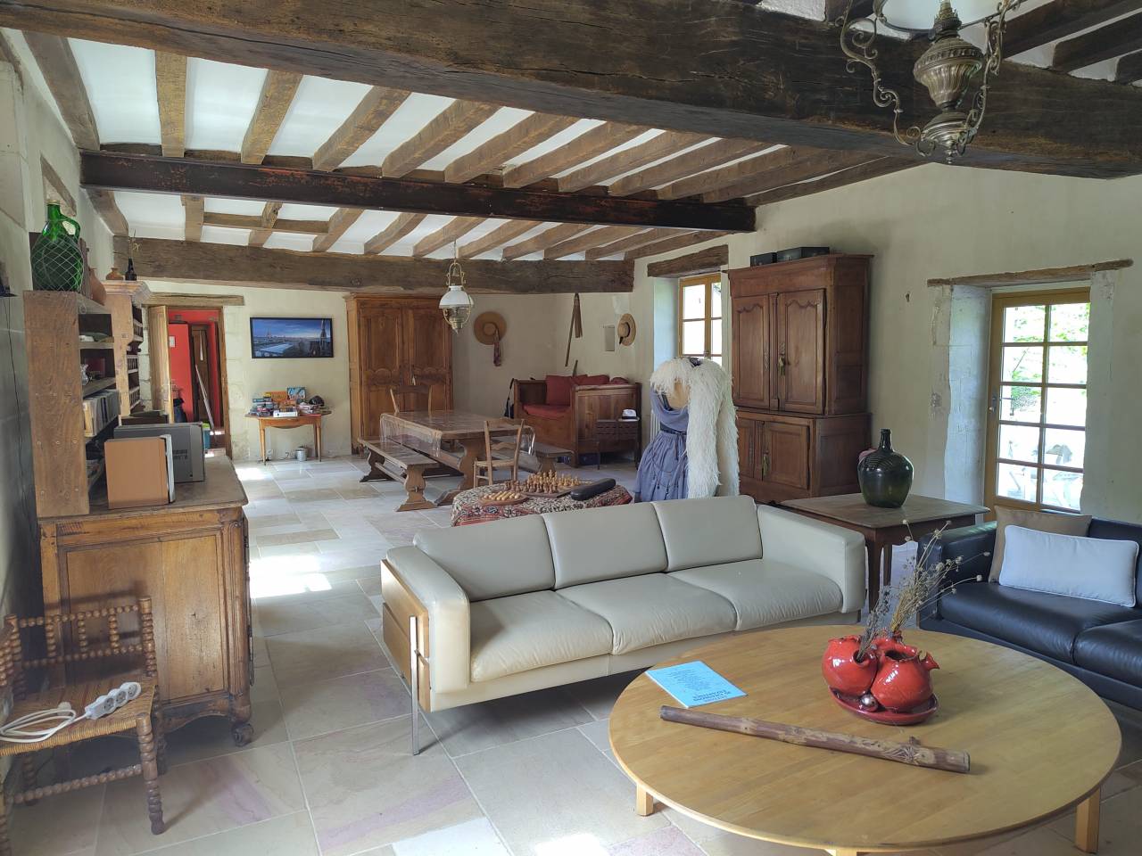 Corps de ferme en forêt de Bercé, parfait pour cavalier