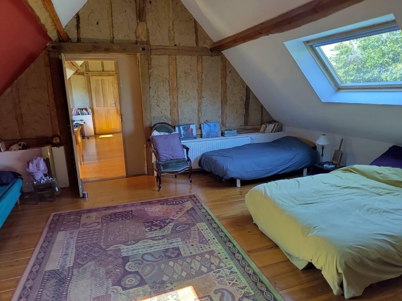 Corps de ferme en forêt de Bercé, parfait pour cavalier