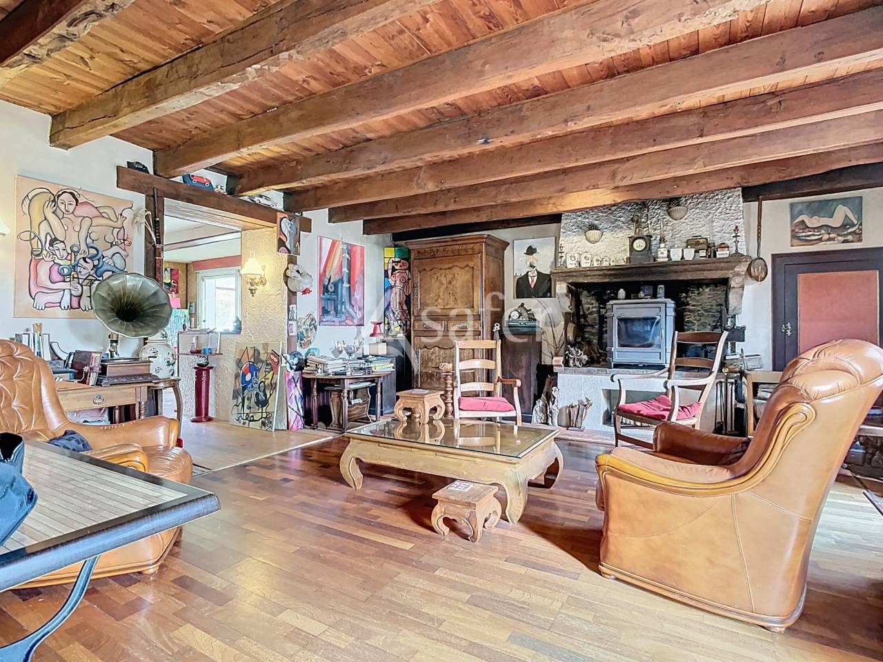 Maison de charme au coeur du bocage vallonné, avec vue imprenab
