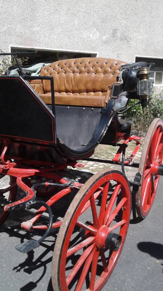 Calèche Phaeton restaurée – patrimoine vivant, prête à 