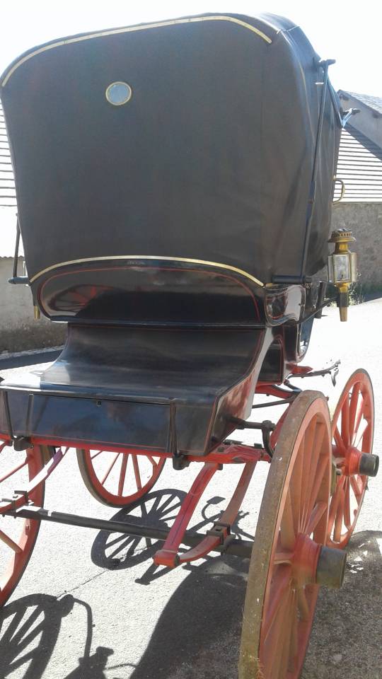 Calèche Phaeton restaurée – patrimoine vivant, prête à 