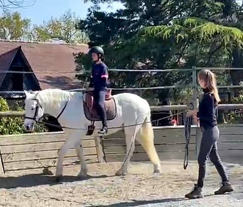 Trouver aisance et d&eacute;contraction &agrave; cheval 