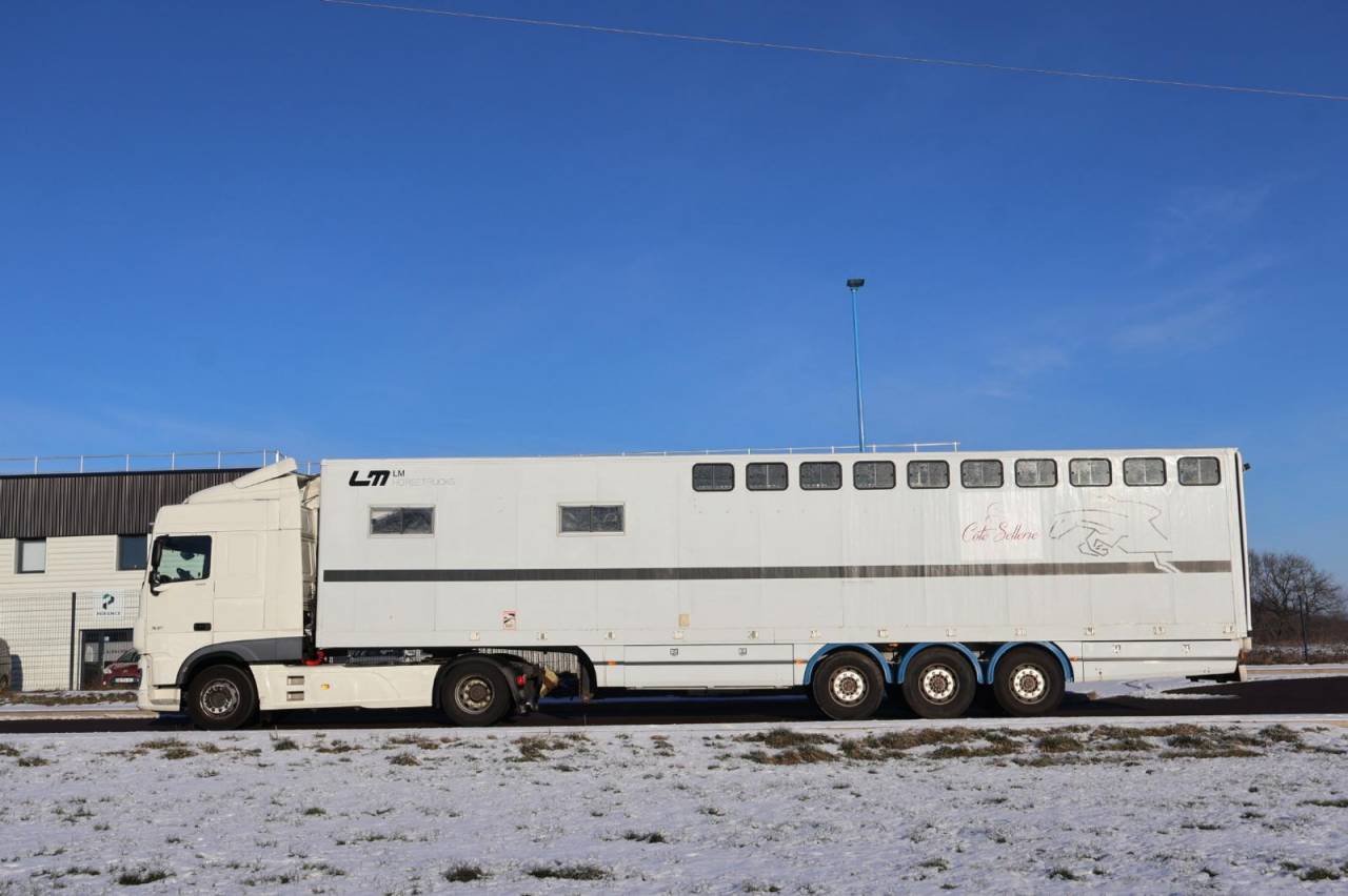 SEMI-REMORQUE 10P-APPARTEMENT 6P- DAF XF 480