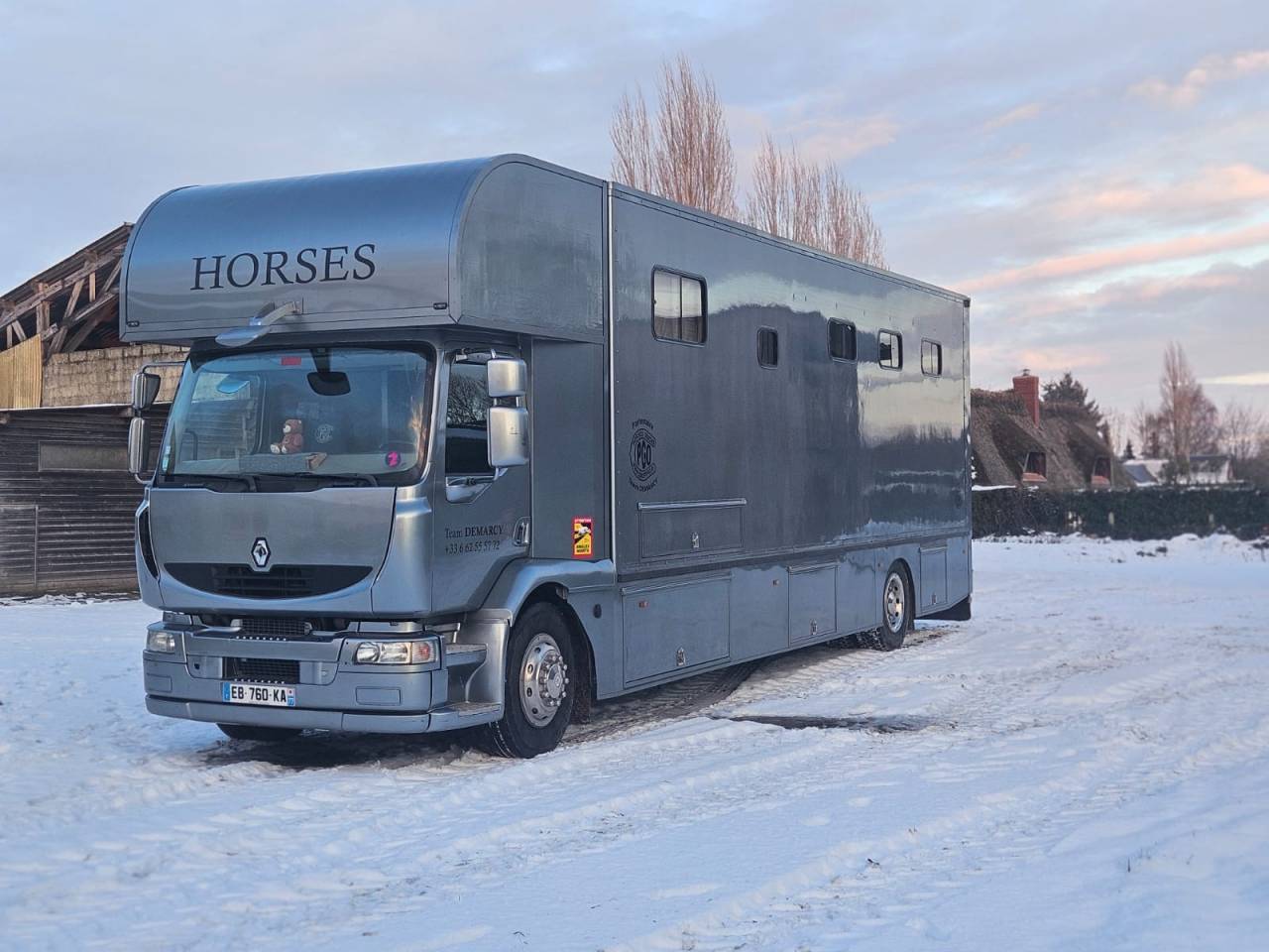 Camion chevaux PL 7 places home car 