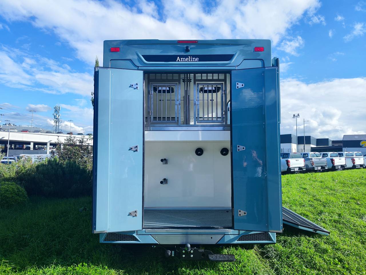 Ameline - 3 passagers -2 chevaux - Renault Master