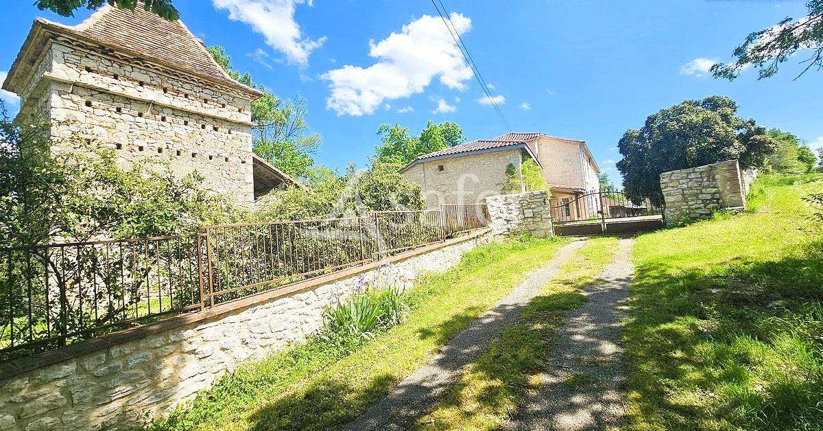 Bel ensemble quercynois 370 m&sup2; habitable avec d&eacute;pendances sur