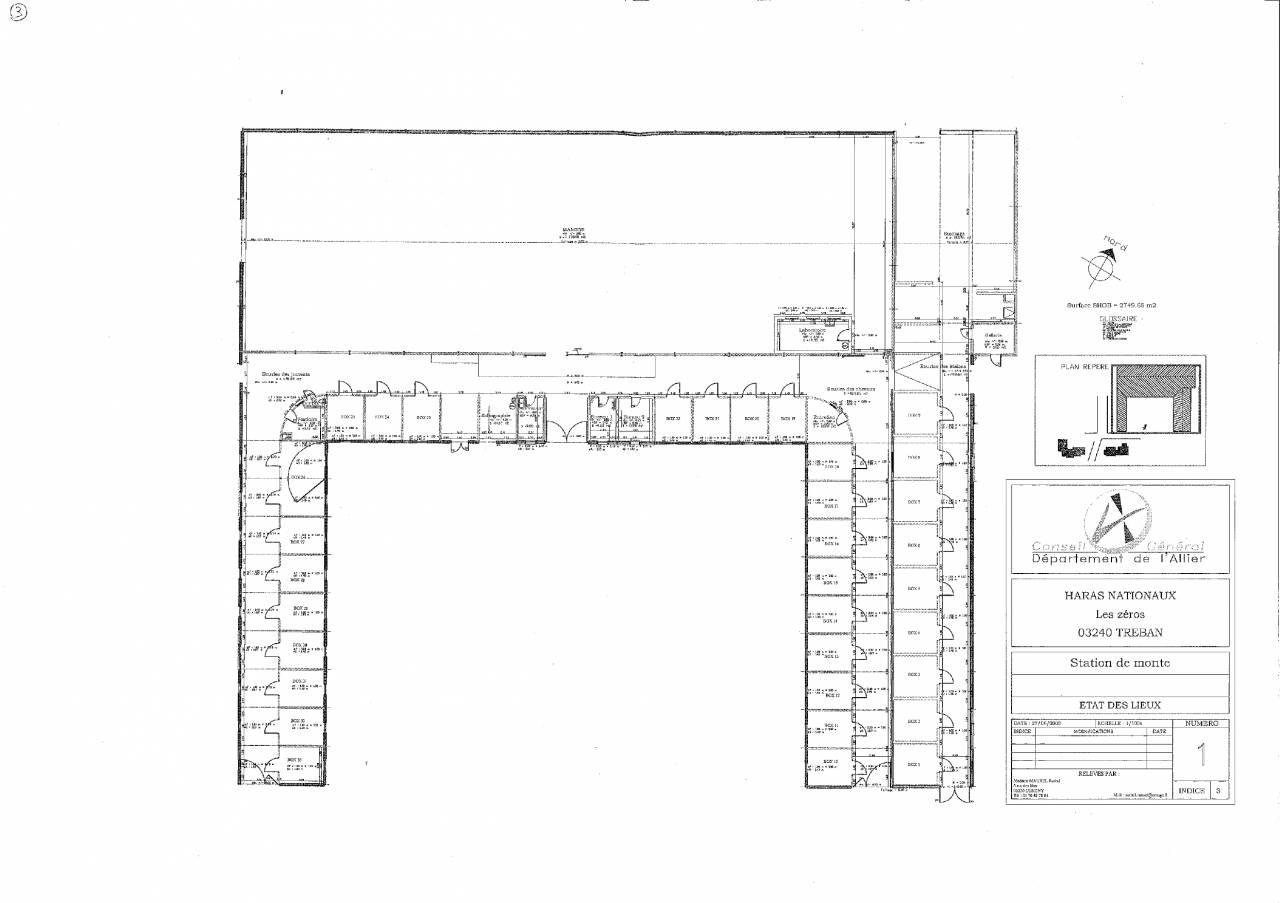 Propri&eacute;t&eacute; agricole - anciens haras nationaux