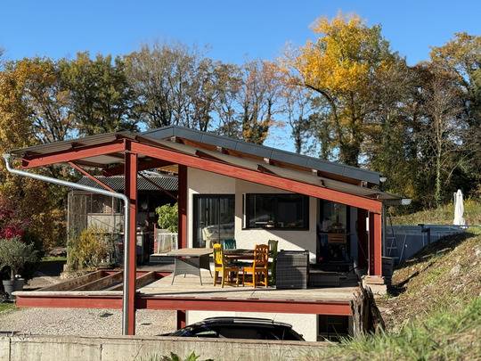 Maison contemporaine 6 pi&egrave;ces CONTAMINE SUR ARVE (74)