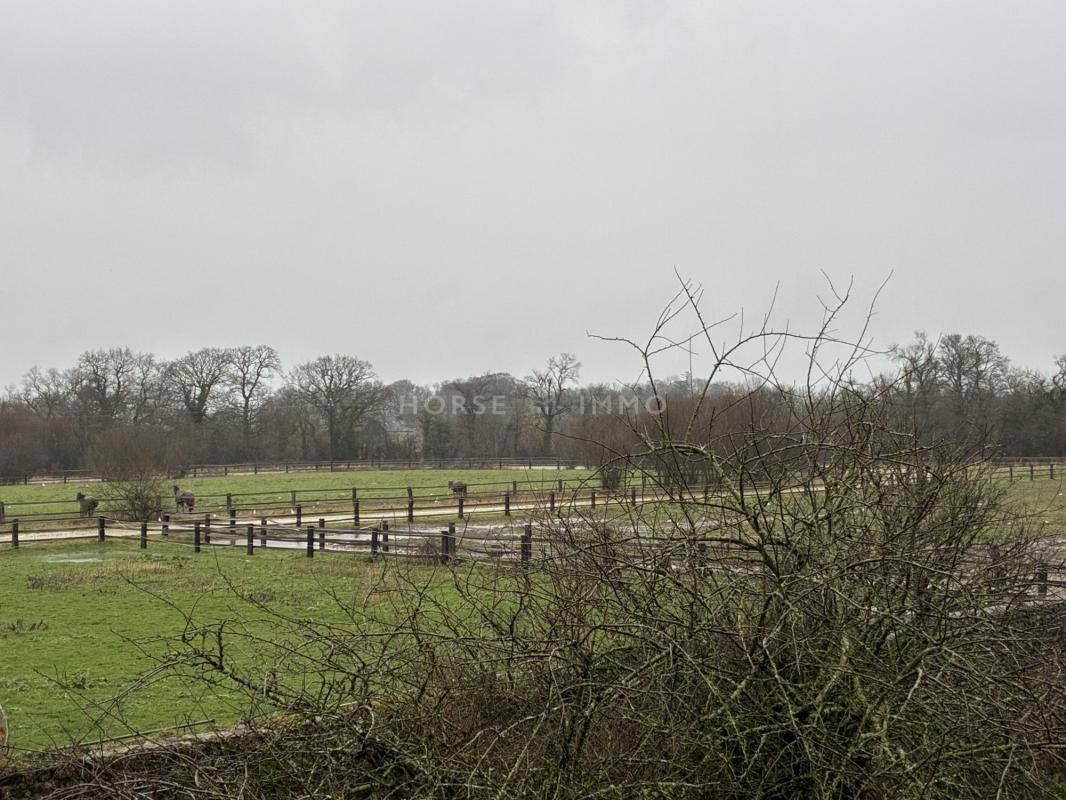 &Eacute;l&eacute;gant domaine XVIII avec &eacute;curies et 18 ha