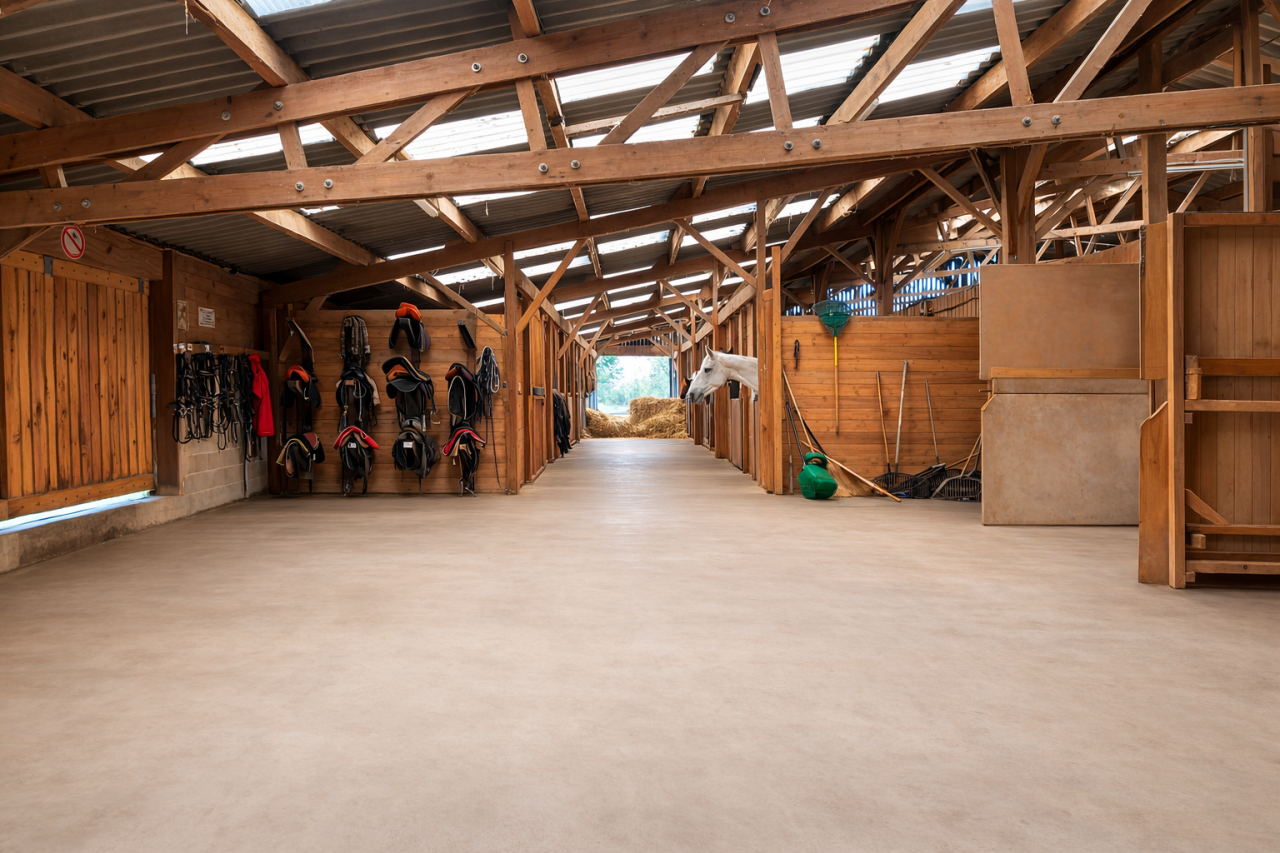Ecuries, centre &eacute;questre, carri&egrave;re, 6 ha