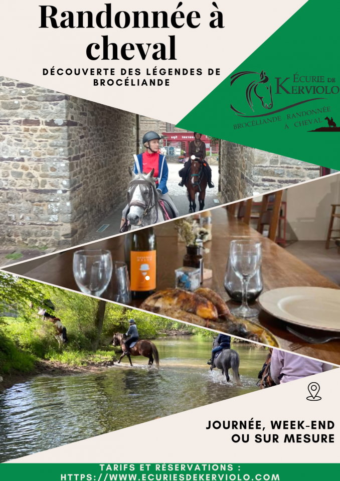 ? Vivez la magie de Broc&eacute;liande &agrave; cheval ! ?