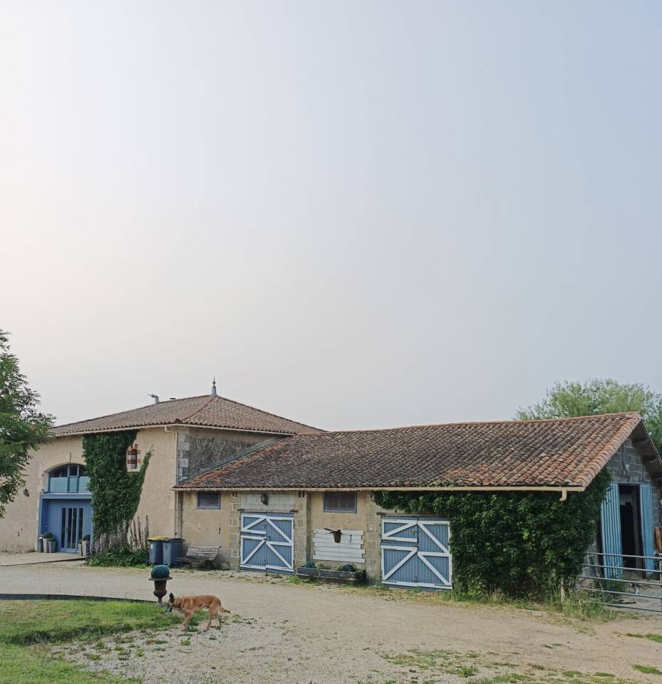 Maison/loft sur 4 ha