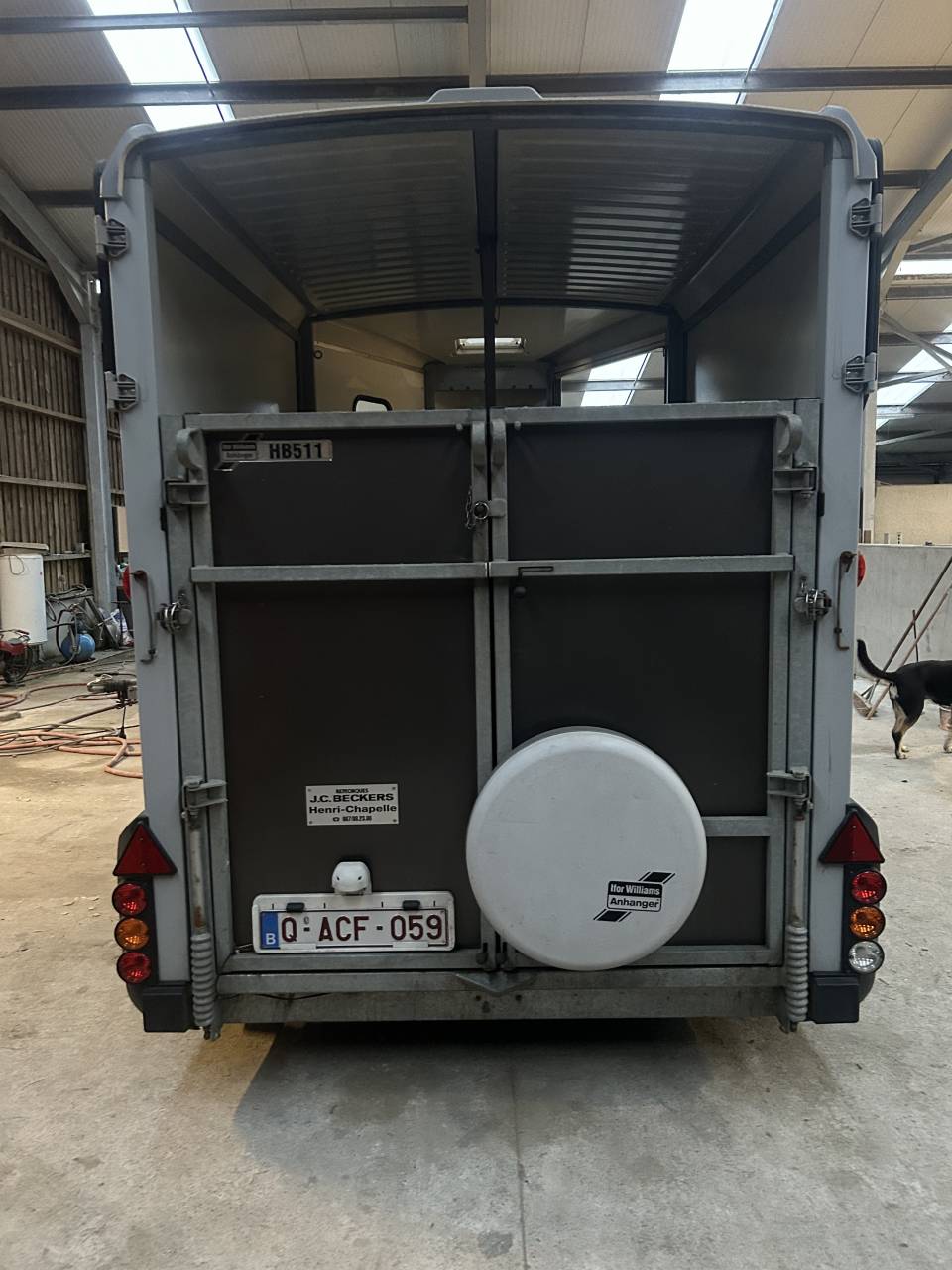 Ifor Williams HB511 prix tvac( r&eacute;cup&eacute;rable)