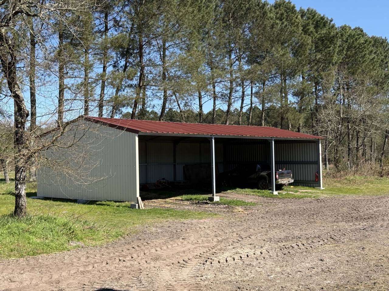 &Agrave; seulement 20 min de Lacanau, sur plus de 10 hectares