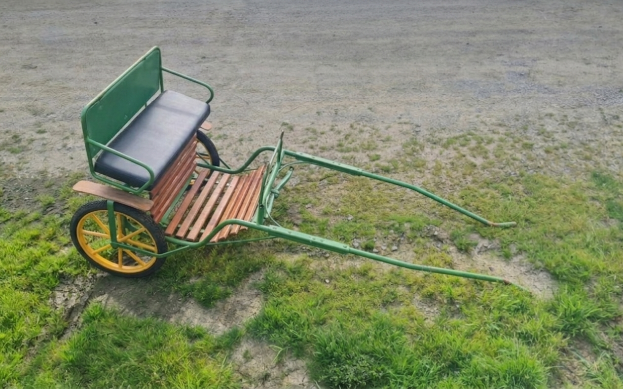 Carriole pour poney de 1m30 &agrave; 1m50