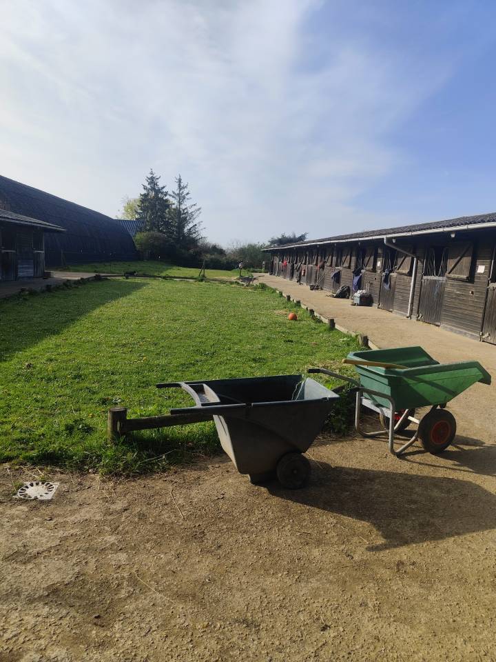 Vend petite structure &eacute;questre avec habitation 