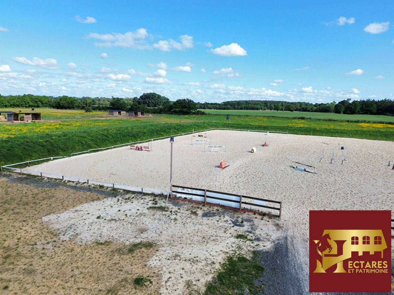 Maison 97 m2, 4,5 hectares